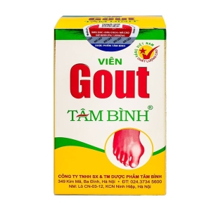 Viên Gout Tâm Bình phòng ngừa điều trị Gout