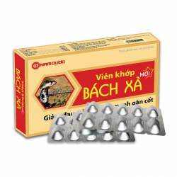 Viên khớp Bách Xà giảm đau mạnh gân cốt, hộp 3 vỉ x 10 viên