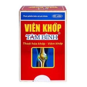 Viên Khớp Tâm Bình - Đương quy 65mg, Hộp 60 viên