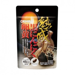 Viên nang lòng đỏ trứng tỏi đen Orihiro 90 viên - Bồi bổ và phục hồi sức khỏe Viên nang lòng đỏ trứng tỏi đen Orihiro 90 viên - Bồi bổ và phục hồi sức khỏe