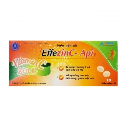 Viên nén sủi EffezinC- Api 10 viên