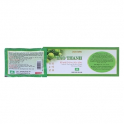 Viên Ngậm Bảo Thanh bổ phế, trừ ho, tiêu đờm, Hộp 20 vỉ x 5 viên