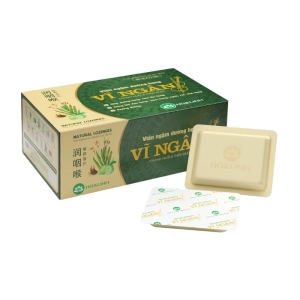 Viên Ngậm Dưỡng Họng Vĩ Ngân 2 vỉ x 5 viên - Hỗ trợ giảm viêm, đau họng