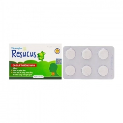 Viên ngậm ho RESUCUS Lafon, Hộp 4 vỉ x 6 viên