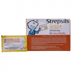 Viên ngậm Strepsils Soothing Honey & Lemon, Hộp 100 viên Viên ngậm Strepsils Soothing Honey & Lemon, Hộp 100 viên