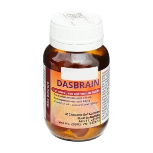 Dasbrain Max Biocare 30 viên (Dầu cá ngừ)