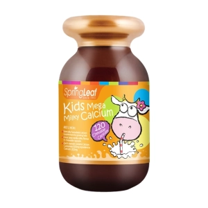 Viên nhai SpringLeaf Kids Mega Milky Calcium 60 viên Viên nhai SpringLeaf Kids Mega Milky Calcium 60 viên