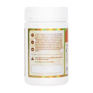 Viên nhai Vitamin C 1000mg With Zinc Vitatree 100 viên