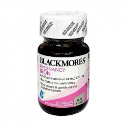 VIÊN SẮT CHO BÀ BẦU BLACKMORES PREGNANCY IRON ÚC VIÊN SẮT CHO BÀ BẦU BLACKMORES PREGNANCY IRON ÚC