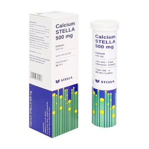 Calcium Stella 500mg 20 viên Calcium Stella 500mg 20 viên