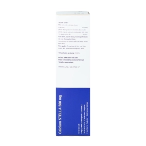 Calcium Stella 500mg 20 viên Calcium Stella 500mg 20 viên