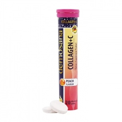 Viên Sủi Demosana Collagen + C Sanotact 20 viên - Chống lão hoá, làm đẹp da (Vị đào) Viên Sủi Demosana Collagen + C Sanotact 20 viên - Chống lão hoá, làm đẹp da (Vị đào)