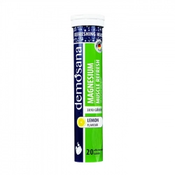 Viên Sủi Demosana Magnesium Muscle Refresh Sanotact 20 viên - Bổ sung magie cho cơ thể