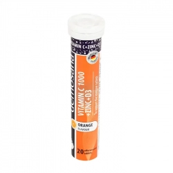 Viên sủi Demosana Vitamin C 1000 + Zinc + D3 Sanotact 20 viên - Hỗ trợ tăng cường đề kháng Viên sủi Demosana Vitamin C 1000 + Zinc + D3 Sanotact 20 viên - Hỗ trợ tăng cường đề kháng