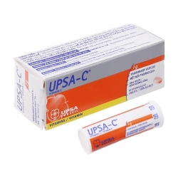 Vitamin C 1000mg Upsa C,  Tuýp 10 viên Vitamin C 1000mg Upsa C,  Tuýp 10 viên