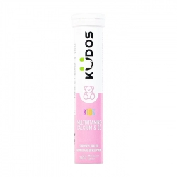 Viên Sủi Kudos Kids Multivitamins Plus Calcium D3 20 viên Viên Sủi Kudos Kids Multivitamins Plus Calcium D3 20 viên