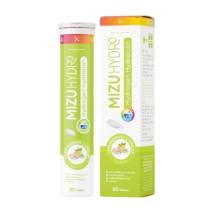 Viên Sủi Mizu Hydro Vitath Vị Xả Gừng 20 viên