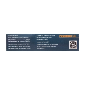 Paracetamol 500 Savipharm 4 vỉ x 4 viên (Paracetamol) Paracetamol 500 Savipharm 4 vỉ x 4 viên (Paracetamol)