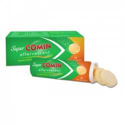 Mediphar USA Supercomin Effervescent , Tube 10 viên