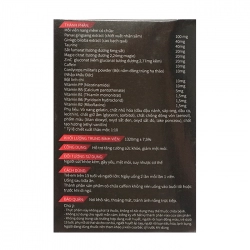 Viên tăng lực Black Blull, 60 viên