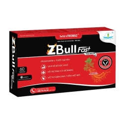 Viên Tăng Lực Nhân Sâm Tỏi Đen ZBULL Fast 4 vỉ x 15 viên Viên Tăng Lực Nhân Sâm Tỏi Đen ZBULL Fast 4 vỉ x 15 viên
