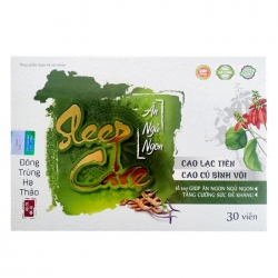 Viên uống ăn ngủ ngon Sleep Care, Hộp 30viên