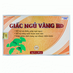 Viên uống an thần Giấc ngủ vàng HD
