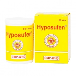 Viên uống bảo vệ gan Hyposufen USA NIC Pharma 60 viên