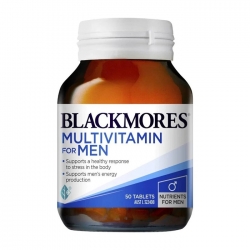 Multivitamin For Men Blackmores 50 viên - VIên uống vitamin tổng hợp cho nam Multivitamin For Men Blackmores 50 viên - VIên uống vitamin tổng hợp cho nam