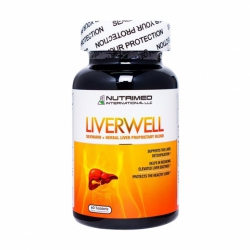 Viên uống bổ gan Liverwell Nutrimed, Chai 60 viên Viên uống bổ gan Liverwell Nutrimed, Chai 60 viên