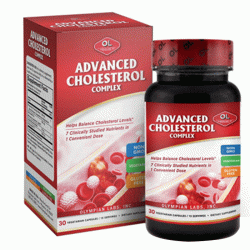 Olympian Labs Advanced Cholesterol Complex 30 viên - Viên uống cân bằng cholesterol, giảm mỡ máu Olympian Labs Advanced Cholesterol Complex 30 viên - Viên uống cân bằng cholesterol, giảm mỡ máu
