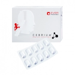Viên uống bổ não Cebrium Ever Pharma 3 vỉ x 10 viên