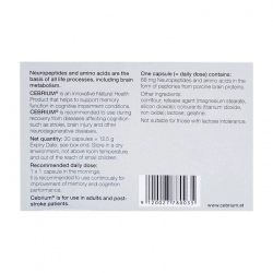 Viên uống bổ não Cebrium Ever Pharma 3 vỉ x 10 viên Viên uống bổ não Cebrium Ever Pharma 3 vỉ x 10 viên