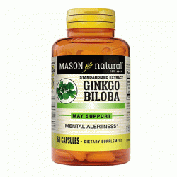 Mason Natural Ginkgo Biloba,  Lọ 60 viên Mason Natural Ginkgo Biloba,  Lọ 60 viên