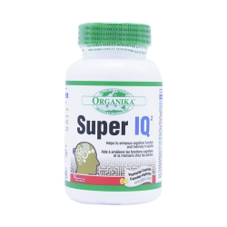 Tpbvsk bổ não Organika Super IQ, Hộp 60 viên Tpbvsk bổ não Organika Super IQ, Hộp 60 viên
