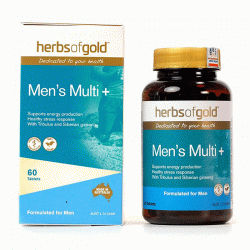 Viên uống bổ sung Multivitamin cho nam giới Herbs of Gold Men’s Multi+Lọ 60 viên Viên uống bổ sung Multivitamin cho nam giới Herbs of Gold Men’s Multi+Lọ 60 viên