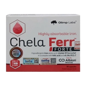 Chela Ferr Forte Olimp Labs 30 viên – Viên uống bổ sung sắt cho bà bầu