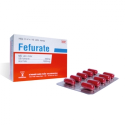 Fefurate Cophavina 3 vỉ x 10 viên Fefurate Cophavina 3 vỉ x 10 viên