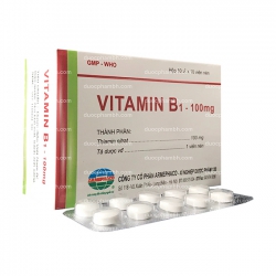 Viên uống bổ sung VITAMIN B1 - Thiamin nitrat 100mg