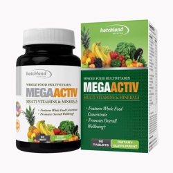 Tpbvsk bổ sung Vitamin Hotchland MegaActive, Chai 60 viên