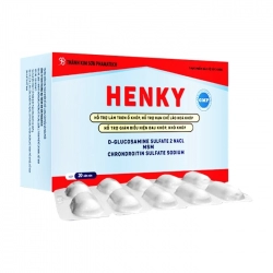 Bổ xương khớp Henky Thành Kim Sơn Phamatech 2 vỉ x 10 viên Bổ xương khớp Henky Thành Kim Sơn Phamatech 2 vỉ x 10 viên
