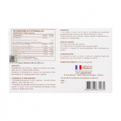 Viên uống canxi Lithothamne BeeKing 3 vỉ x 10 viên