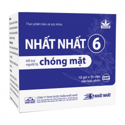 Viên uống chóng mặt Nhất Nhất 06, 10 gói x 16 viên