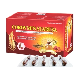 Viên Uống Cordymin Starusa Fobelife 6 vỉ x 10 viên Viên Uống Cordymin Starusa Fobelife 6 vỉ x 10 viên