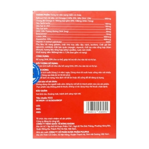 Viên Uống Dầu Cá Cho Trẻ Kiddie Brain Eye Fobelife 60 viên Viên Uống Dầu Cá Cho Trẻ Kiddie Brain Eye Fobelife 60 viên