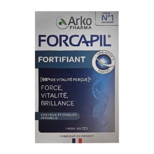 Forcapil Fortifiant Arkopharma 60 viên - Viên uống dưỡng tóc