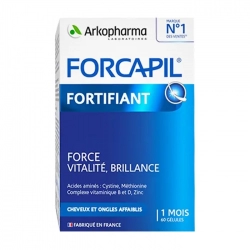 Forcapil Fortifiant Arkopharma 60 viên - Viên uống dưỡng tóc Forcapil Fortifiant Arkopharma 60 viên - Viên uống dưỡng tóc