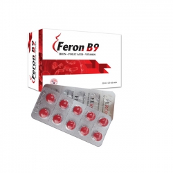 Viên uống Feron B9 bổ sung sắt và vitamin Viên uống Feron B9 bổ sung sắt và vitamin