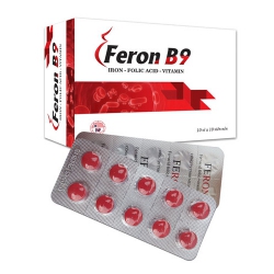 Mediphar USA Feron B9, Hộp 100 viên Nén