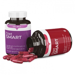 Viên uống giảm cân Diet Smart, 2 lọ mỗi lọ 28 viên